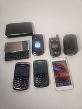 Lot Of 6 Vtg Cell Phones ~ Verizon KYOCERA, S...