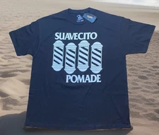 Suavecito Pomade NEW XL T-Shirt Barber Shop Made USA Hair Suave Pole Light