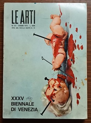 Le arti Nr. 5-6 Juni 1970 XXXV Biennale von Venedig.