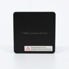 Belkin USB-C Dual Display Docking Station - Black INC002ttBK 