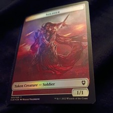 4x Soldier Token, MTG, Baldur's Gate Token, Magic the Gathering