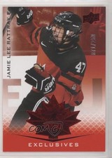 2021 Upper Deck Team Canada Juniors Exclusives 71/250 Jamie Lee Rattray #44 o1h