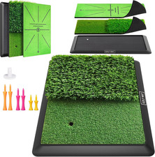 Golf Mat, Practice Outdoor Indoor for Training Chipping Show Swing Path, Hitting