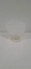 Fenton French Opalescent Glass Hobnail 3-1/2" High Fan Vase
