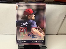 2025 PULSE Futures Baseball Hayden Harris RC Auto Braves Card#PBAF-HH 21/40