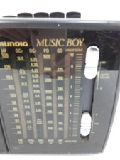 Grundig Music Boy 170 Vintage FM AM SW LW Portable Radio. + P S +well used  PWO