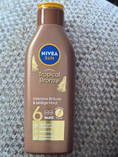 NIVEA Sun Tropical Bronze Tanning Lotion SPF 6 Waterproof 200ml Full Body