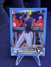 2025 Bowman Draft #BD-194 Brady Ebel 1st Prospect Base Skyblue 153/499 BJJH