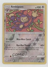 Ambipom Reverse Foil Pokémon Sun & Moon Cosmic Eclipse #170