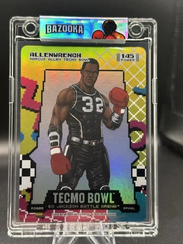 Bo Jackson Battle Arena Tecmo Bowl Allenwrench (Marcus Allen) 80’s Rad Brawl 145