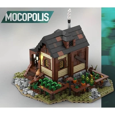 Mocs Bricks Sets Medieval House & Farm 1043 Parts MOC-114425 Building Toys Kits - Image 1 of 4
