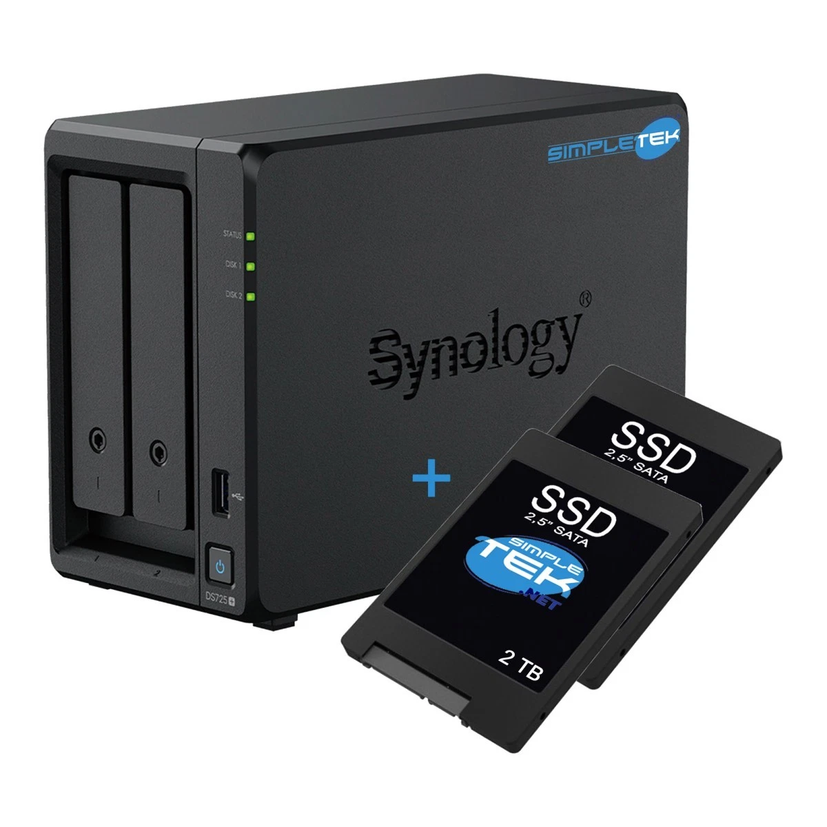 Synology 4 TB Storage Capacity Network Attached Storage for sale