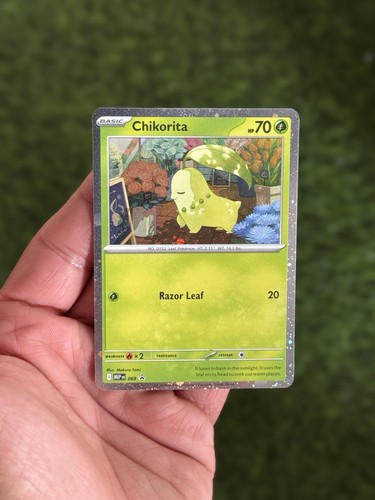 Chikorita 069 Black Star Promo Cosmos Pokemon