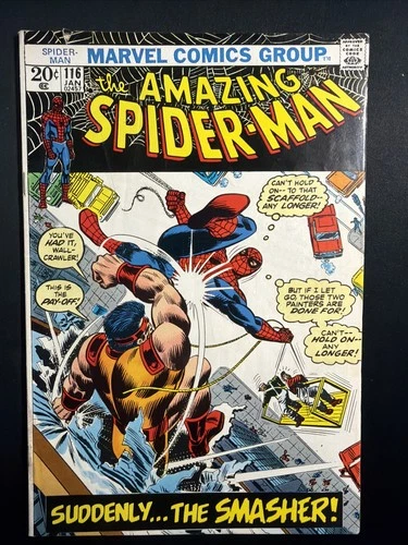 Amazing Spider-Man #116 1973 Marvel Comics Bronze Age 1st Print Good/VG