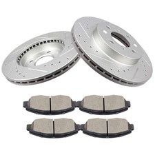 Front Brake Rotors And Ceramic Pads Kit For 1996-2005 Honda Civic Front Brake Rotors And Ceramic Pads Kit For 1996-2005 Honda Civic