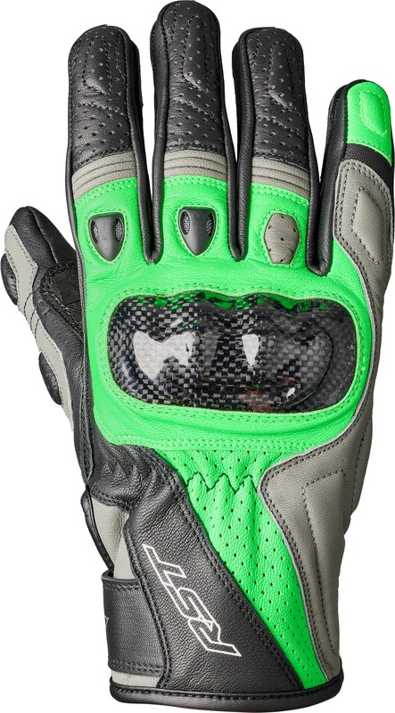 Gants RST Stunt 3 CE Vert fluo parfaits pour le commuting urbain