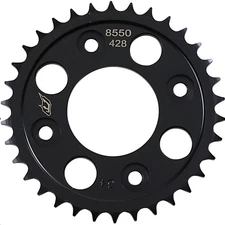 Driven Racing Steel Rear Sprocket - 34T Motorcycle Street Bike Dirt Bike