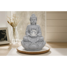 Zimmerbrunnen Tischbrunnen Springbrunnen Wasserspiel LED Wasser Burnnen