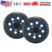 2X 5 in Hook and Loop Sander Pad Replacement for Dewalt Makita Porter Cable USA