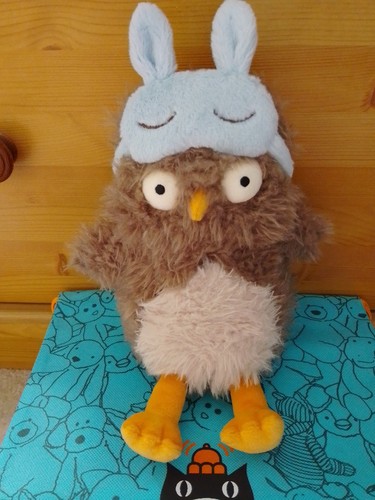 Jellycat. Audrey Hootsoftly. Búho esponjoso con máscara. Nuevo con etiquetas y bolsa. - Imagen 2 de 16