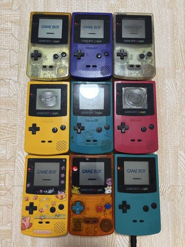 Nintendo Game Boy Color Lot of 9 Consoles, | eBay
