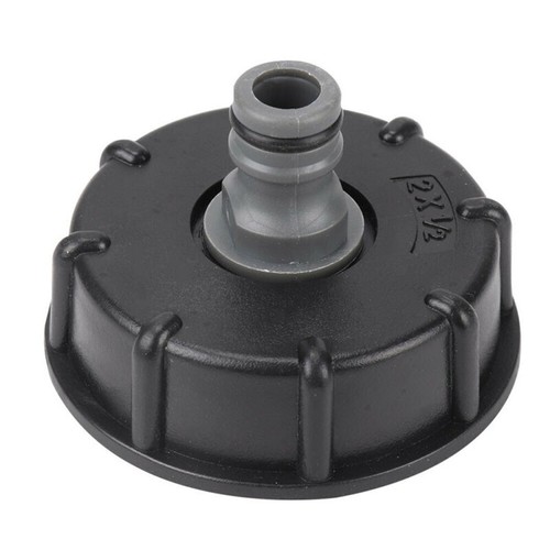Effizienter IBC Adapter Stecker f??r Wassertanks sorgt f??r schnelle Wasserliefe - Bild 2 von 8