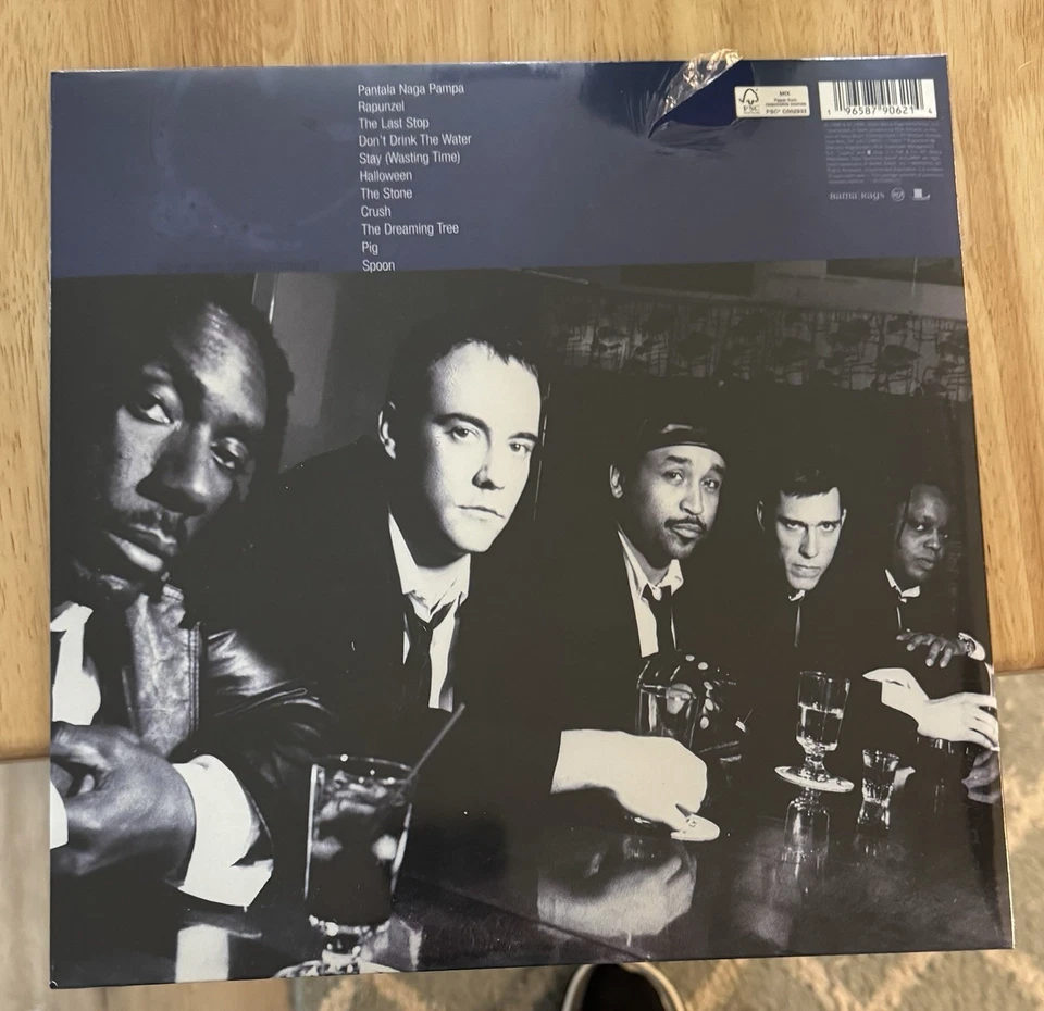 Dave Matthews Band Before These Crowded Streets 25th Vinyl Red/Blue Swirl WH Exc - Image 3 of 3