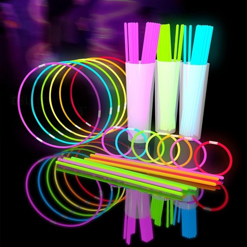 209pcs Glow Sticks Bulk Party Pack includes 100 8" Glow Sticks and 109 Access...