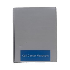 Black Call Center Headsets with 3.5mm Jack Connectivity