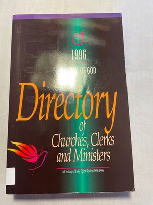 1996 Directory of Churches Clerks Ministers Pathway Press 1997