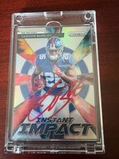 Saquon Barkley on Card Auto (Beckett Certified)