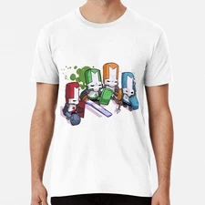 Castle Crashers Size S to 5XL Made in the USA T-Shirt