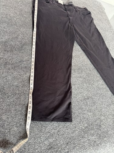 Haggar Active Flex Men's Black Big & Tall Classic-Fit Dress Pants Size 46W X 32L - Picture 9 of 14