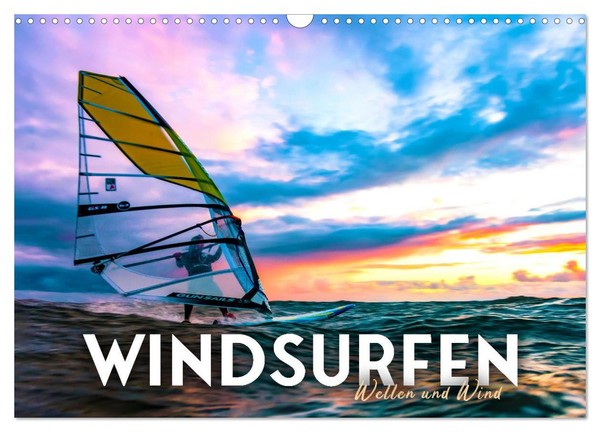 Calendar 2027 · US Version · Windsurfing - Waves And Wind (Wall Calendar 2027 17-image