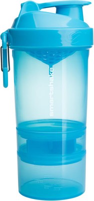 Smartshake O2GO Shaker 600ml, Neon Blue