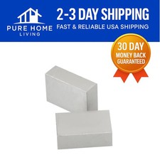 Precision Machinist 1x2x3 Inch Blocks - No Holes, Matched Pair in Hardened Steel