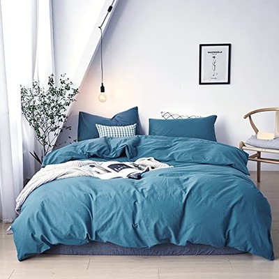  Lake Blue Comforter Sets Blue Modern Bedding Comforter Set Full Queen 1-blue