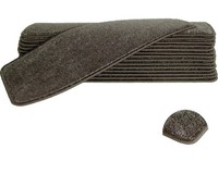 Stufenmatte-Set Sweet Rechteckig Grau 20X65 Cm 15-Teilig