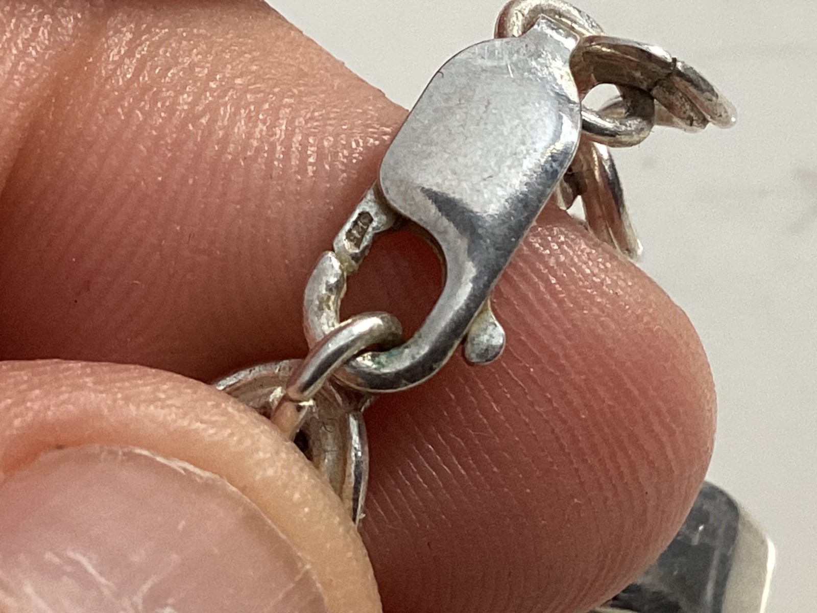 AUTHENTIC SIGNED STERLING SILVER REPOUSE HEART CH… - image 10