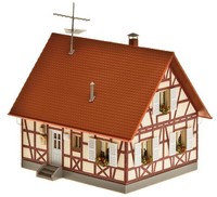 Faller 130222 Einfamilienhaus Mit Fachwerk Bausatz H0