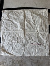 Salvatore Ferragamo Authentic Dust Bag 16 x15 Drawstring Storage Pouch New