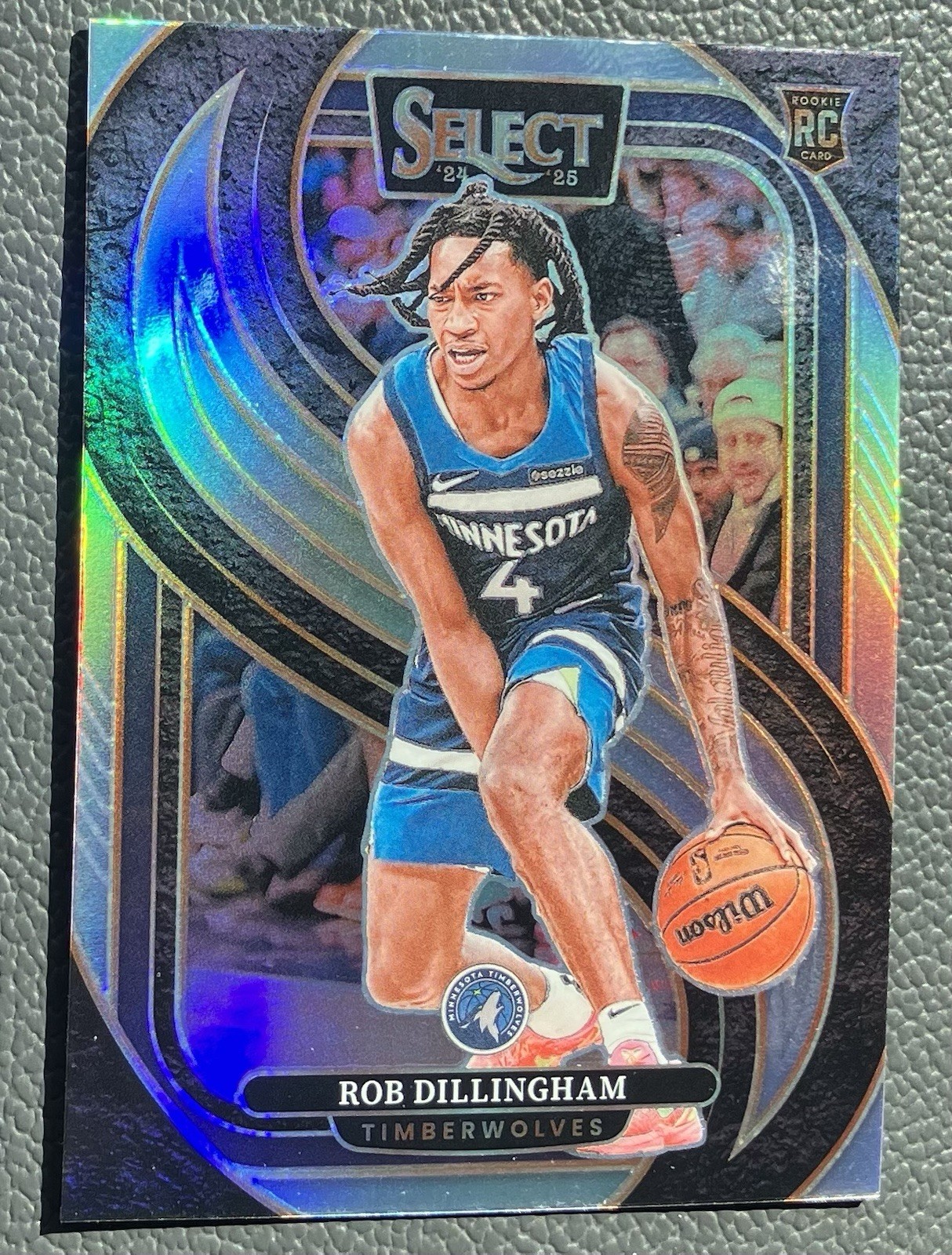 2024-25 Select Rob Dillingham Rookie Premier Level Silver #187 Timberwolves 🔥🔥