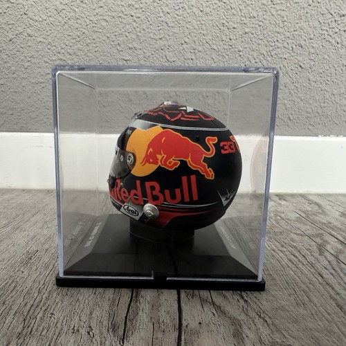 New Max Verstappen Red Bull Racing Spanish GP 2018 Helmet Scale Model 1:5 - Picture 3 of 7