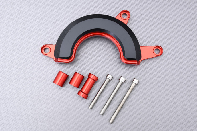 Sabot de carter moteur rouge en aluminium CNC pour Honda CB650R 19-20