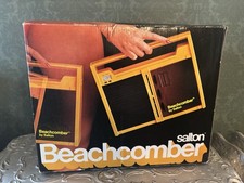 Radio Salton Beachcomber 1985 modello BC-1 radio da spiaggia portatile AM/FM nuova con scatola