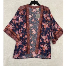 NWT Matilda Jane Kimono Open Top M L Oversized Boho Flowy