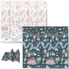 5903890612955 Mata piankowa edukacyjna skadana 200 x 180 x 1 cm Nukido NK-340 N