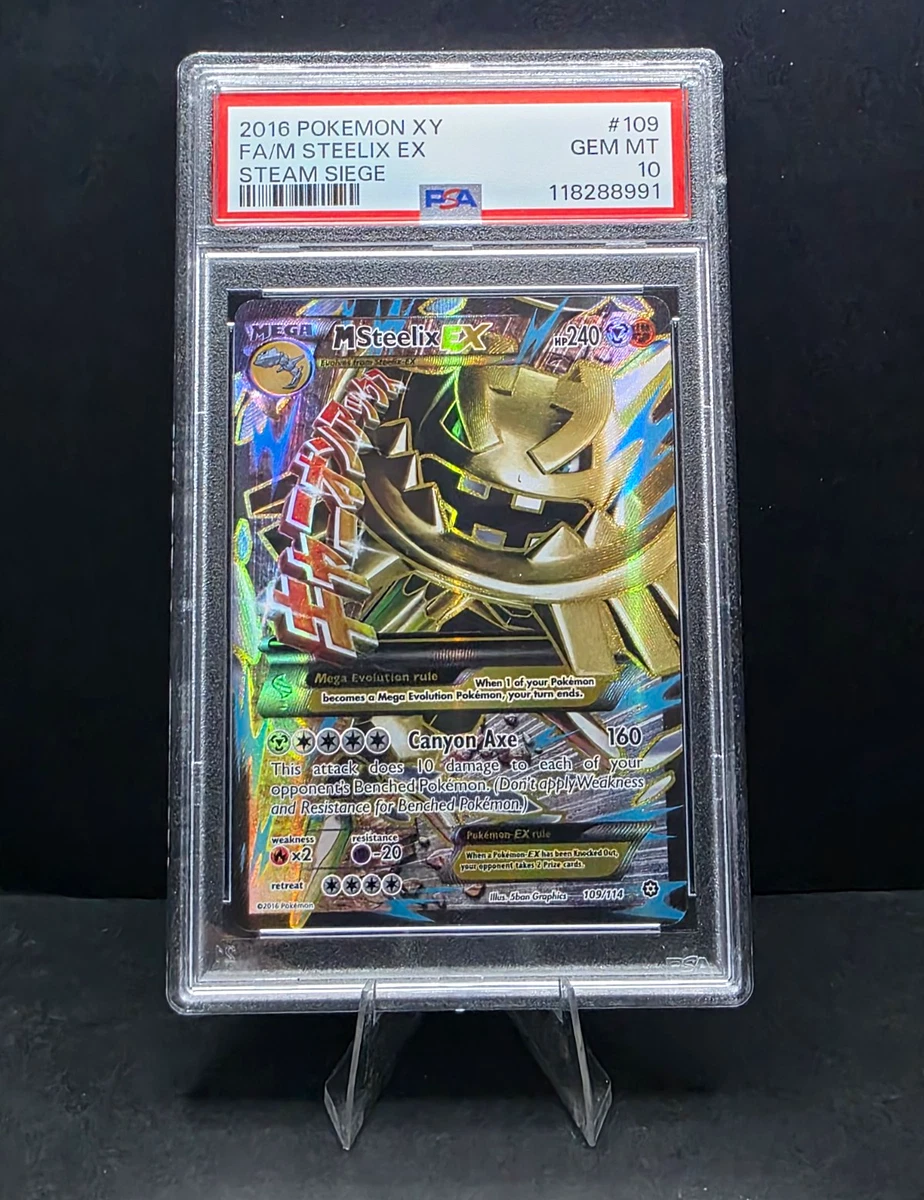 Pokémon TCG Professional Sports Authenticator (PSA) Steam Siege