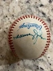 NEW YORK YANKEES TOMMY JOHN SIGNED OAL BASEBALL  JSA CK 39702