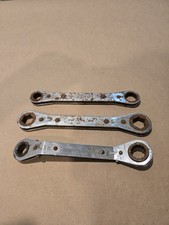 Snap On Blue Point 916-3415mm-17mm 17mm-19mm Ratcheting Wrenchs For Parts Snap On Blue Point 916-3415mm-17mm 17mm-19mm Ratcheting Wrenchs For Parts